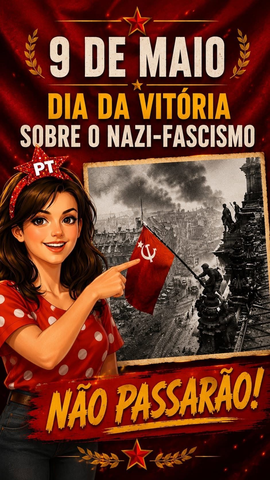 9 de maio - Dia da Vitoria