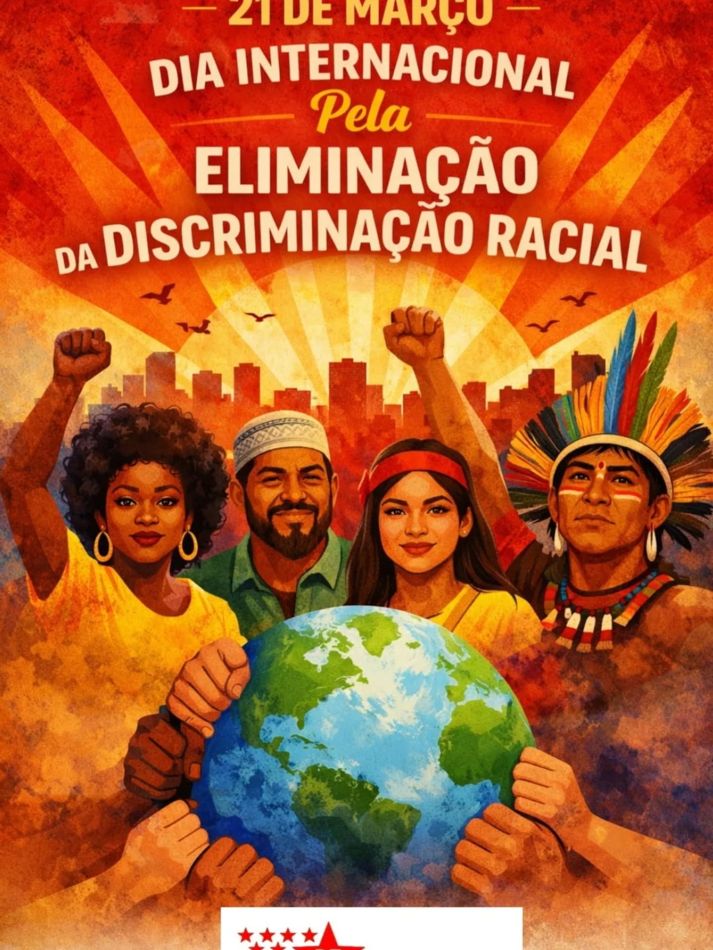 21/03: DIA INTERNACIONAL DA ELIMINAÇÃO DISCRIMINAÇÃO RACIAL