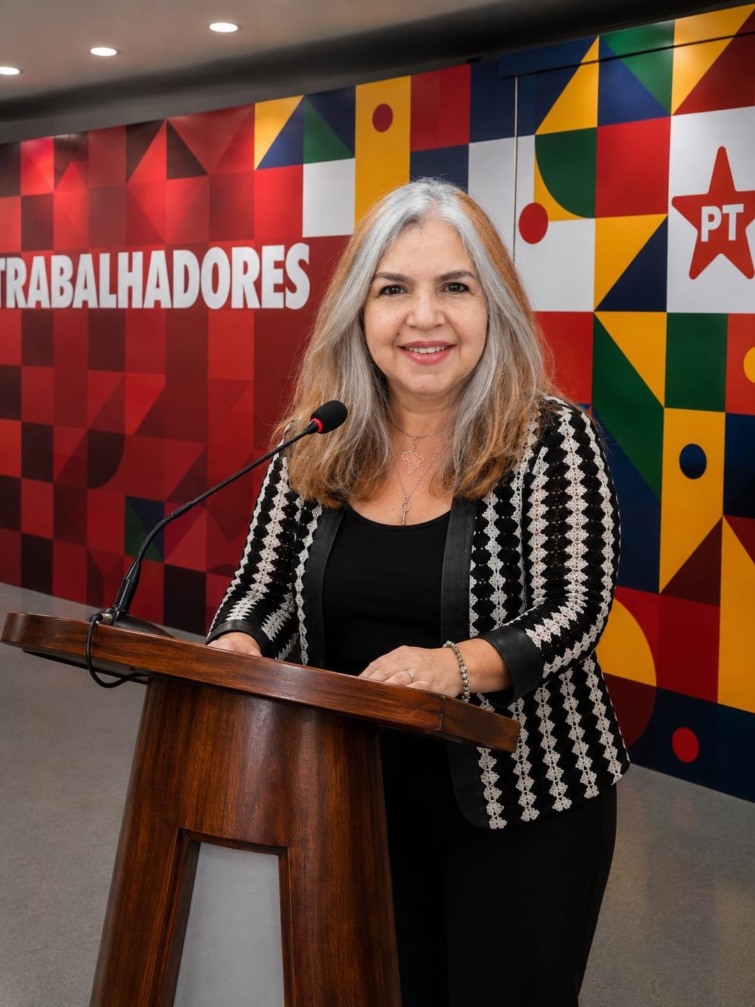 Coordenadora do Núcleo do PT de Madrid